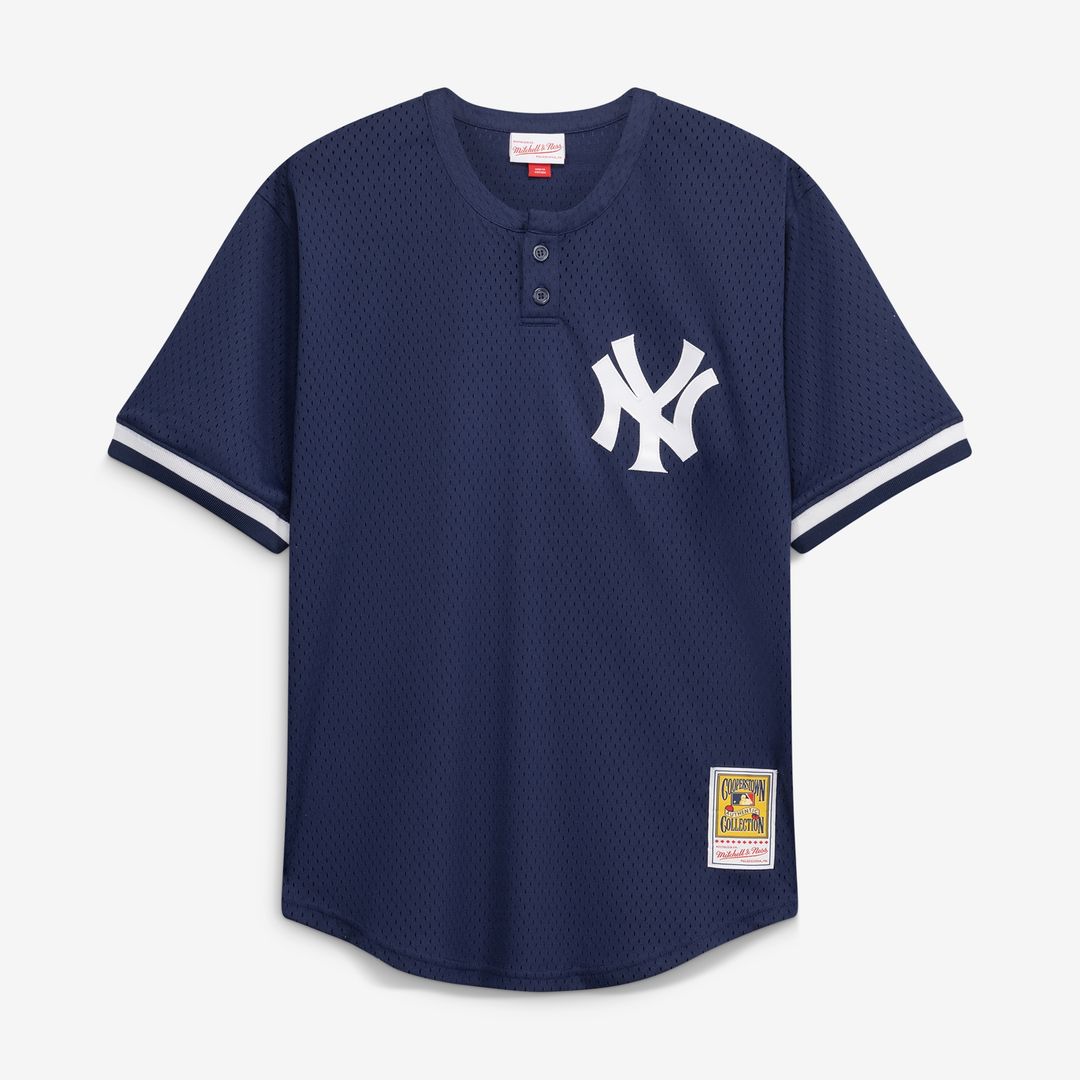 New York Yankees Derek Jeter Mitchell & Ness Big & Tall Batting Practice Replica Player Jersey - Navy Team Jersey Sports Fan Apparel