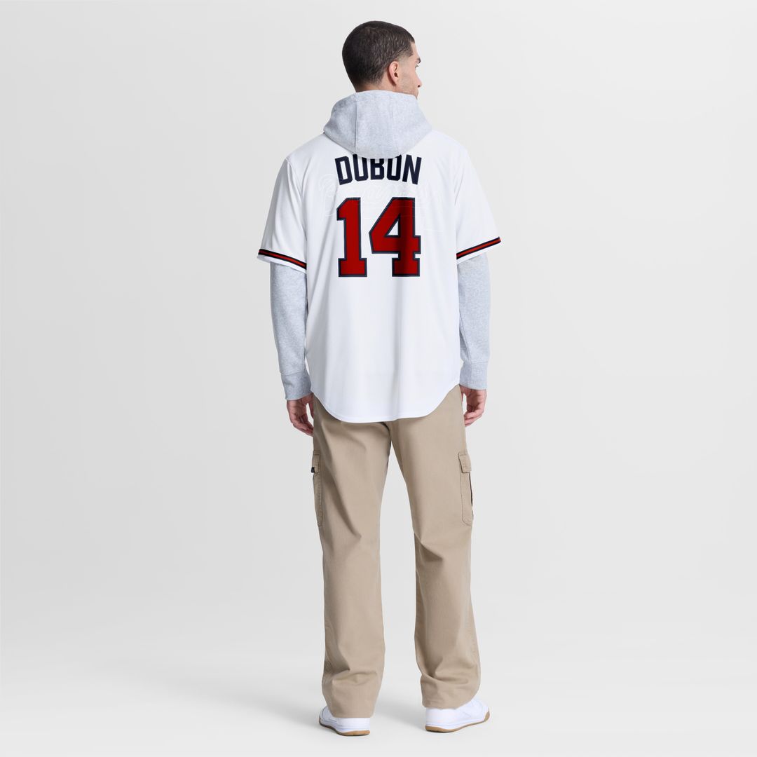 Atlanta Braves Mauricio Dubón Nike Home Replica Jersey - White Team Jersey Sports Fan Apparel