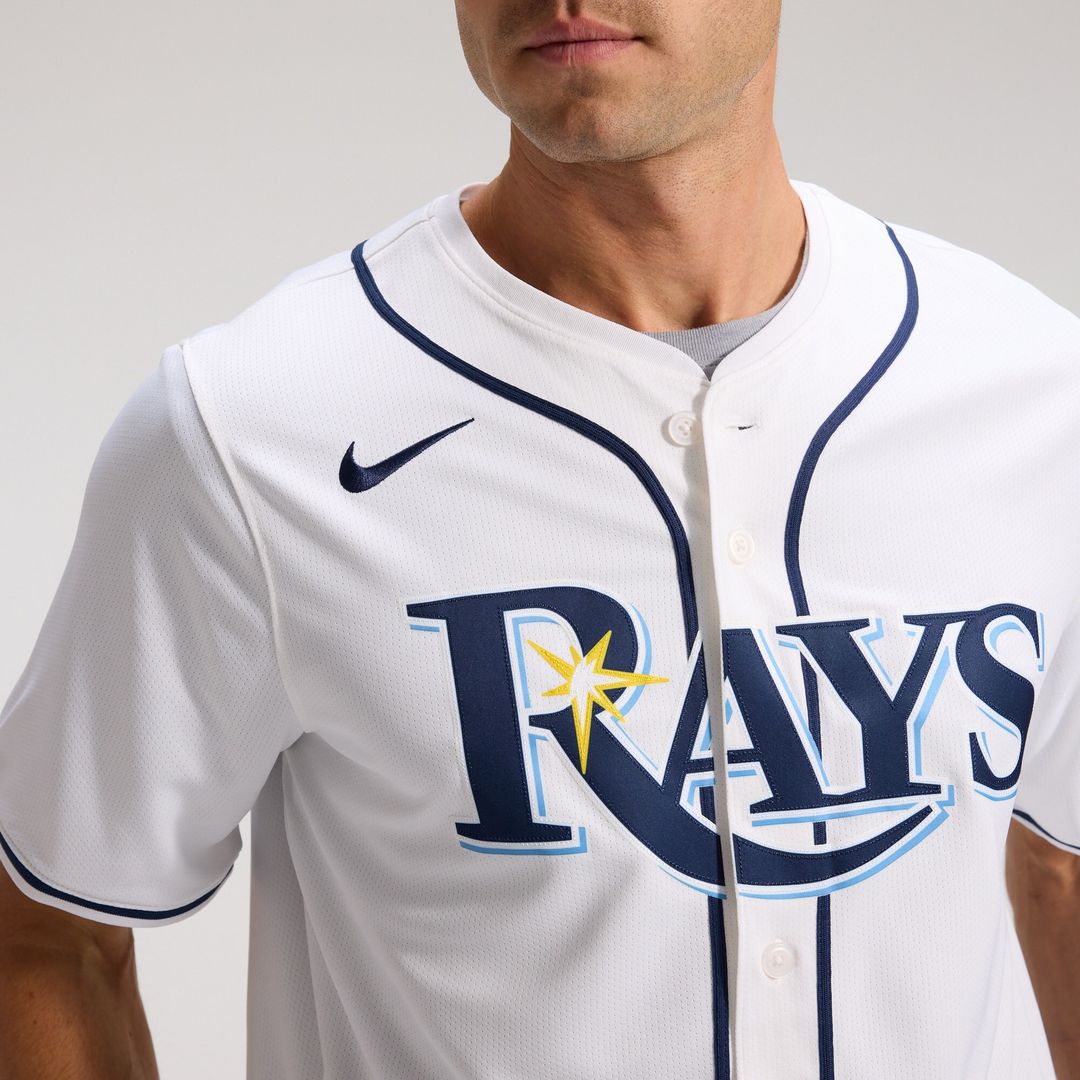 Tampa Bay Rays Yandy Diaz Nike Home Limited Player Jersey - White Team Jersey Sports Fan Apparel