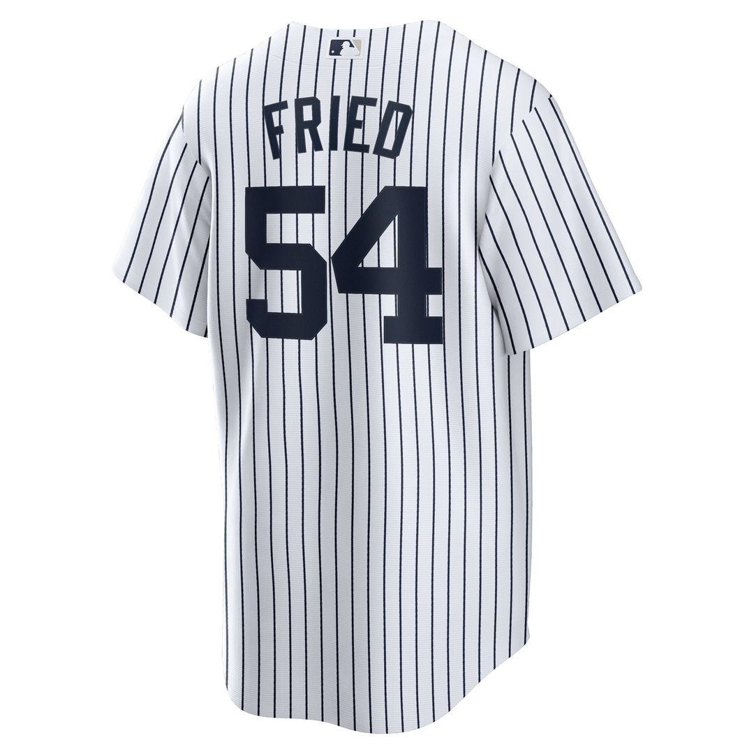 New York Yankees Max Fried Nike Home Replica Player Jersey - White Team Jersey Sports Fan Apparel