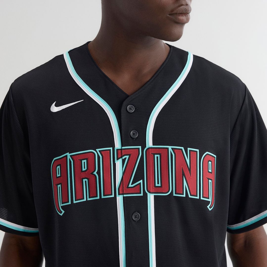 Arizona Diamondbacks Nike Fashion Replica Black Out Jersey Team Jersey Sports Fan Apparel