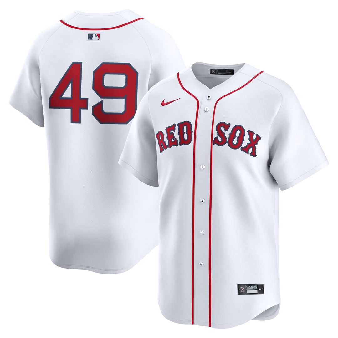 Boston Red Sox Tim Wakefield Nike Home Limited Player Jersey - White Team Jersey Sports Fan Apparel