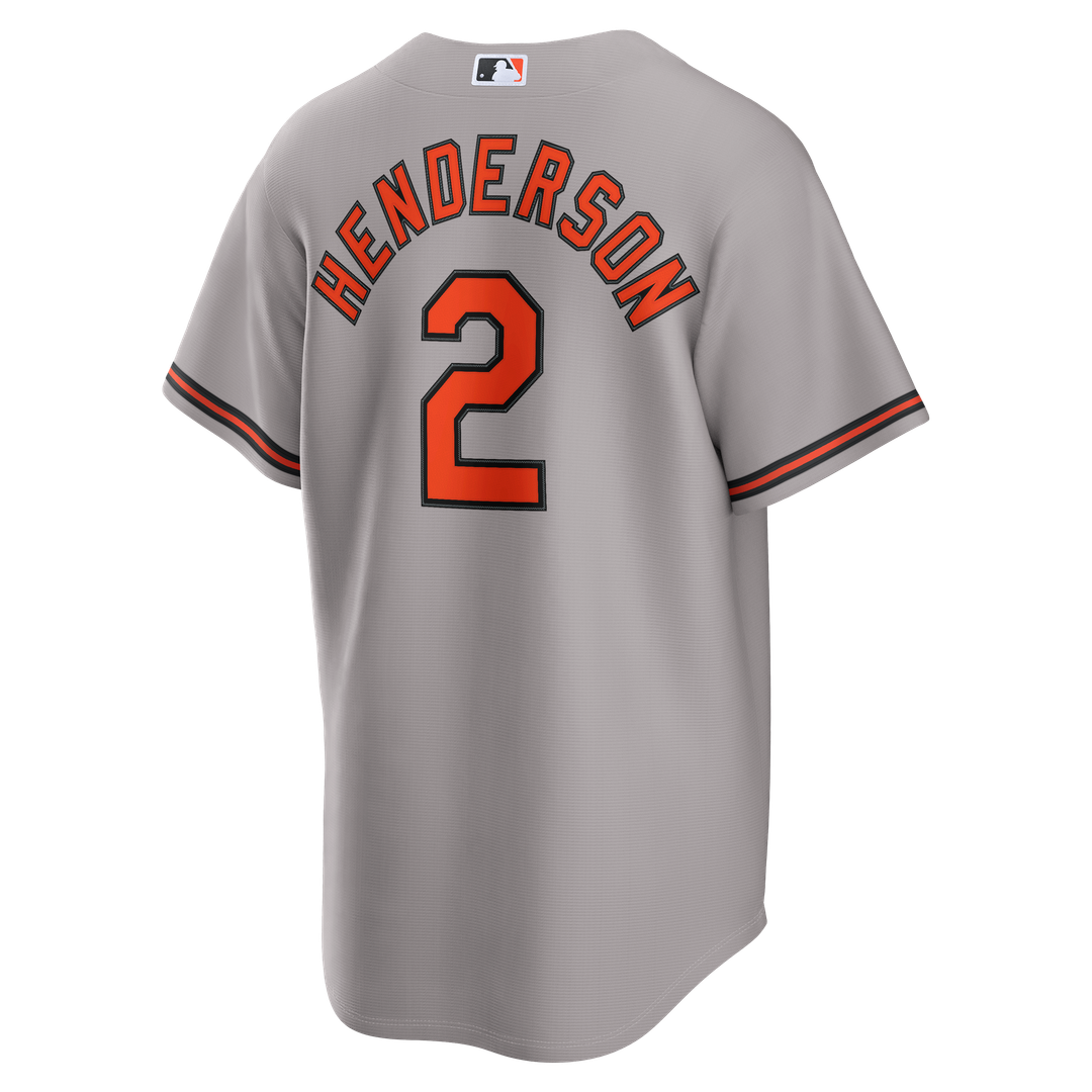 Baltimore Orioles Gunnar Henderson Nike Alternate Replica Jersey - Black Team Jersey Sports Fan Apparel