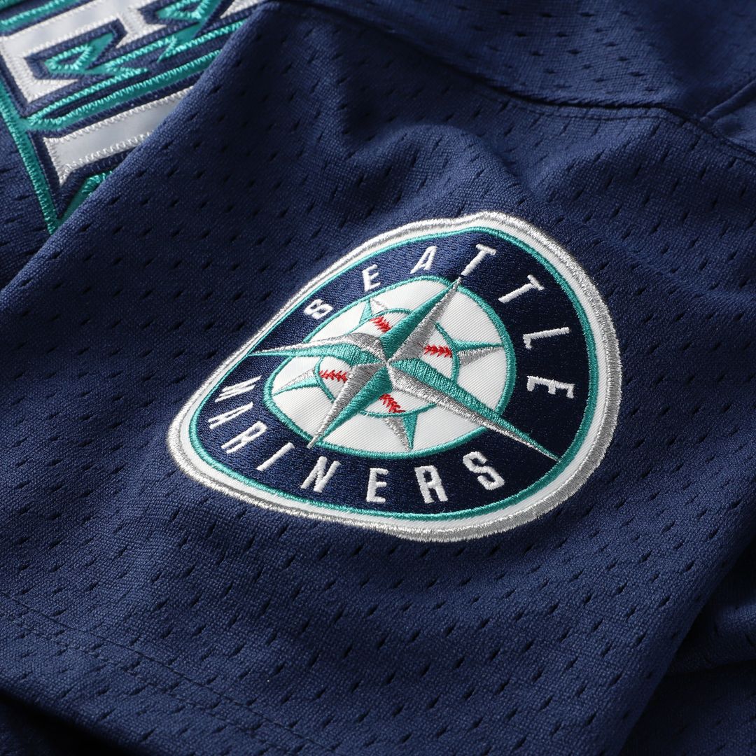 Seattle Mariners Ichiro Suzuki Mitchell & Ness Authentic Batting Practice Jersey - Navy Team Jersey Sports Fan Apparel