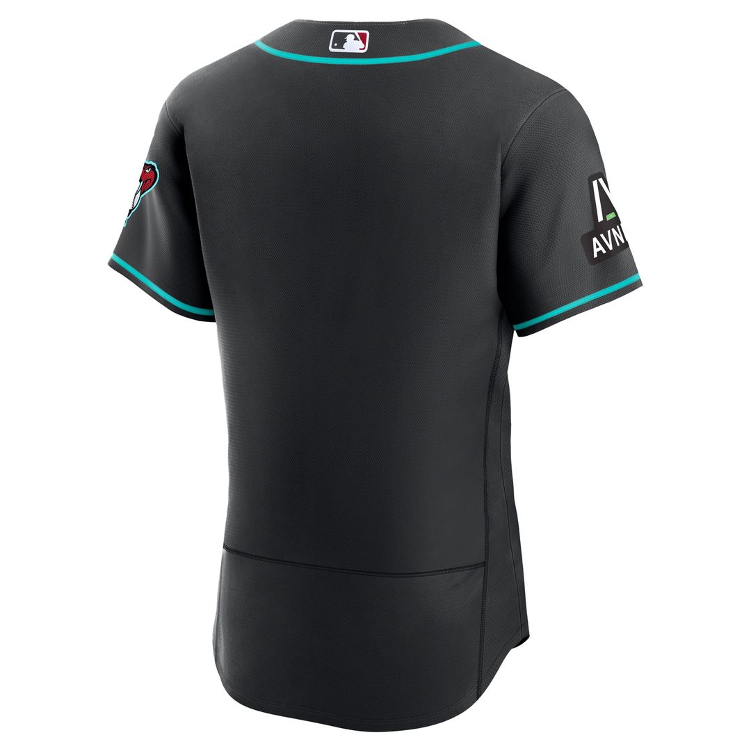 Arizona Diamondbacks Nike Home Sponsor Patch Authentic Jersey - Cream Team Jersey Sports Fan Apparel