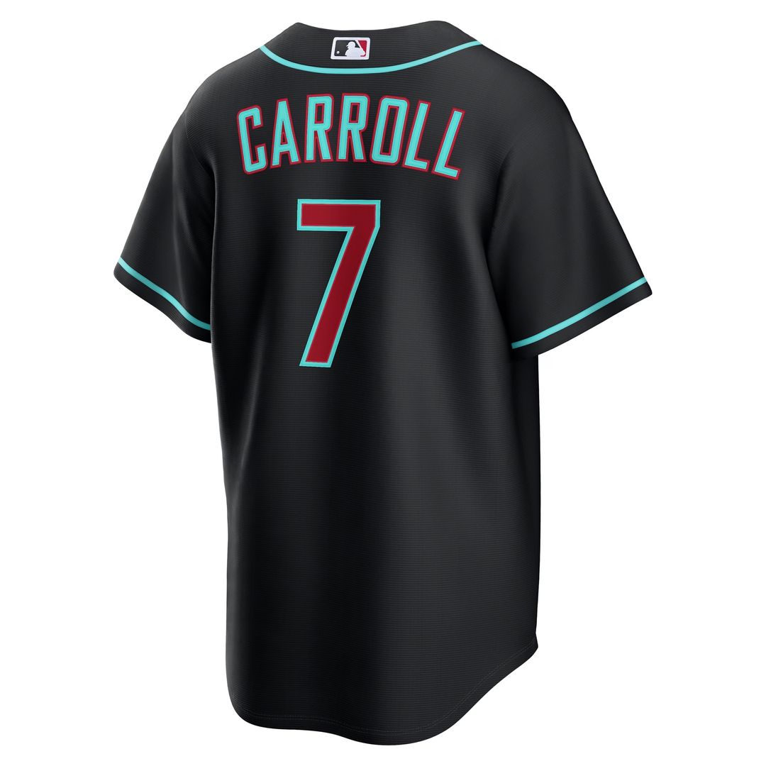 Arizona Diamondbacks Corbin Carroll Nike Alternate 2 Replica Jersey - Crimson Team Jersey Sports Fan Apparel