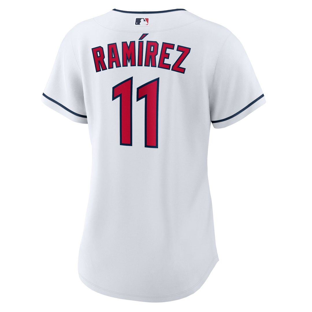 Cleveland Guardians Jose Ramirez Nike Women's Home Replica Player Jersey - White Team Jersey Sports Fan Apparel