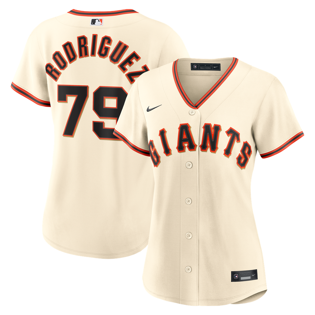San Francisco Giants Jesus Rodriguez Nike Women's Home Replica Jersey - Cream Team Jersey Sports Fan Apparel