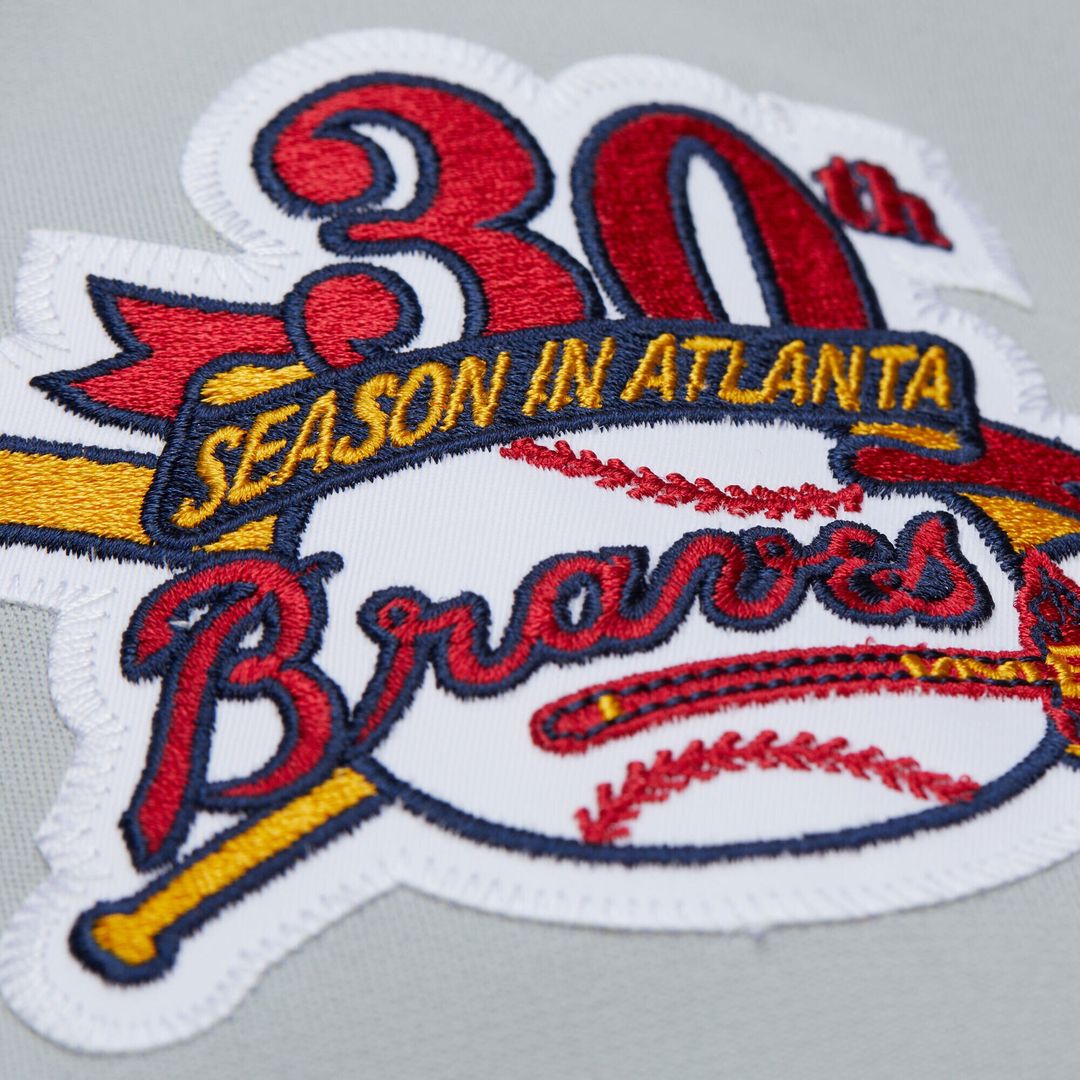Atlanta Braves Greg Maddux Mitchell & Ness 1995 Throwback Authentic Jersey - Gray Team Jersey Sports Fan Apparel