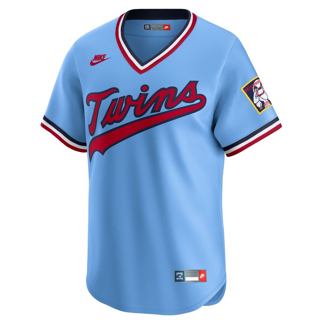 Minnesota Twins Nike Cooperstown Limited Jersey - Light Blue Team Jersey Sports Fan Apparel
