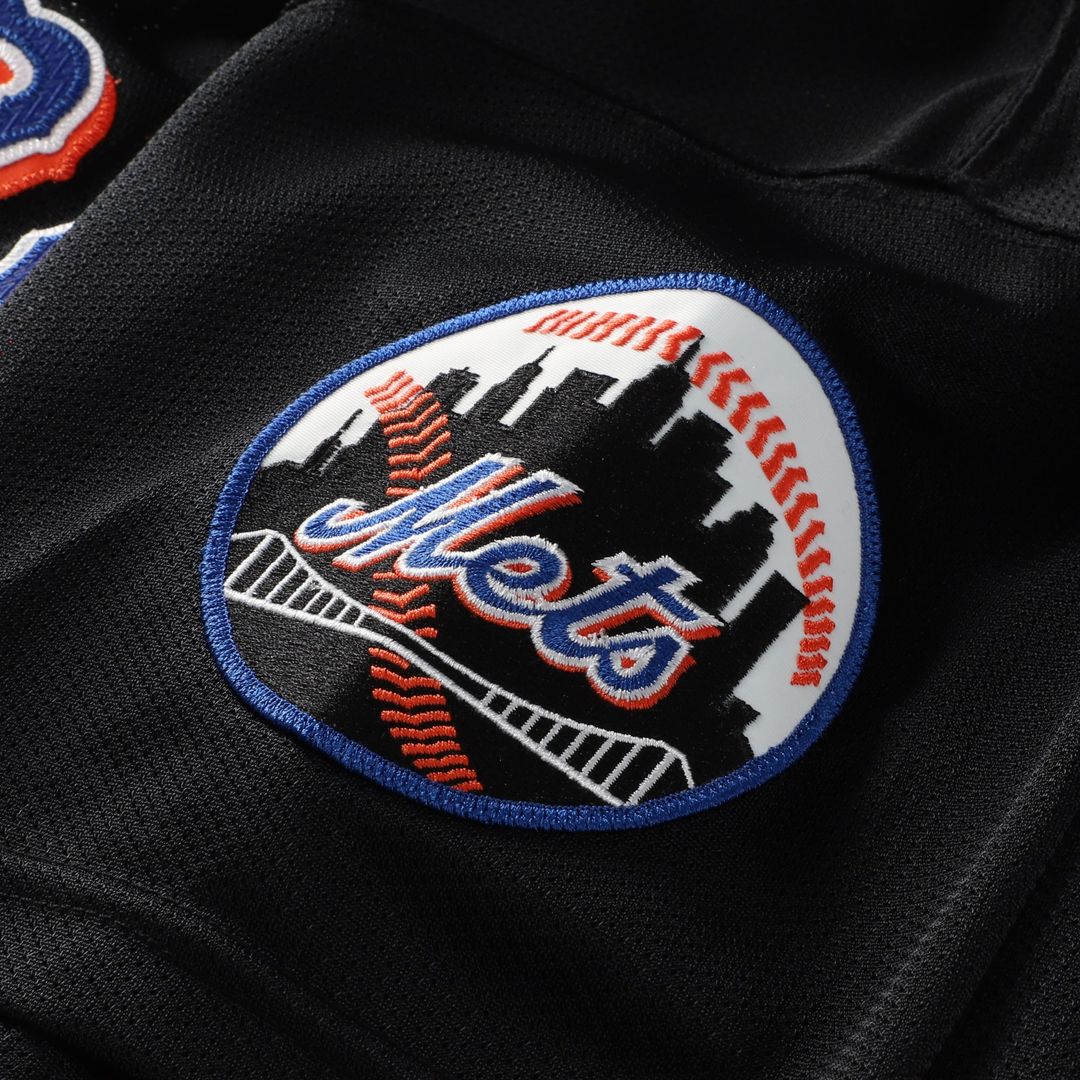 New York Mets Mike Piazza Mitchell & Ness Cooperstown 2000 Batting Practice Jersey - Black Team Jersey Sports Fan Apparel