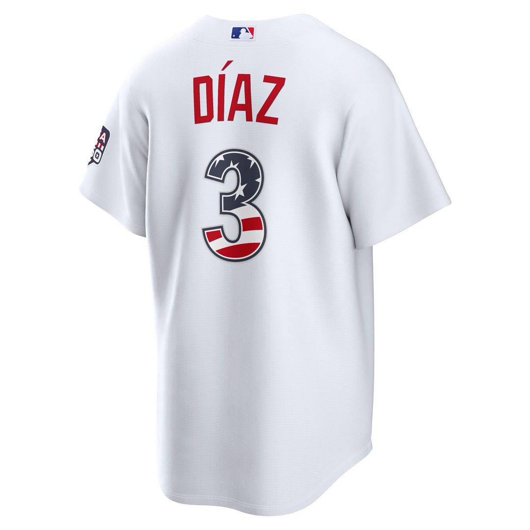 Los Angeles Dodgers Edwin Díaz Nike USA 250 Fourth of July Home Stadium Jersey - White Team Jersey Sports Fan Apparel