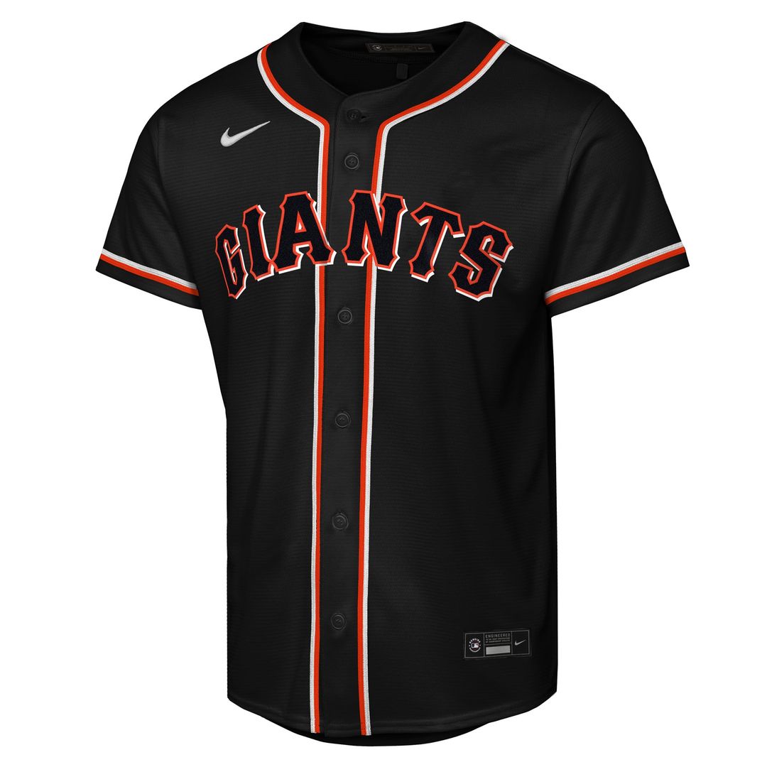 San Francisco Giants Matt Chapman Nike Youth Fashion Replica Player Jersey - Black Team Jersey Sports Fan Apparel