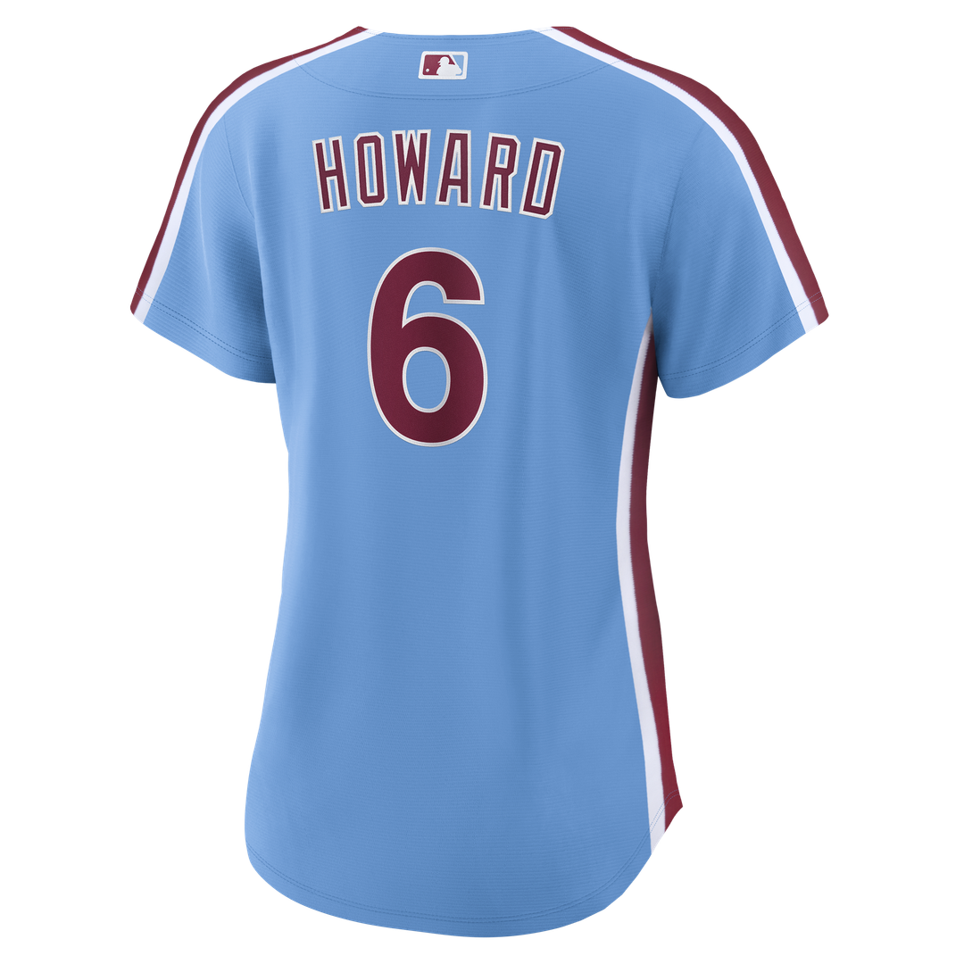 Philadelphia Phillies Ryan Howard Nike Women's Replica Jersey - Light Blue Team Jersey Sports Fan Apparel
