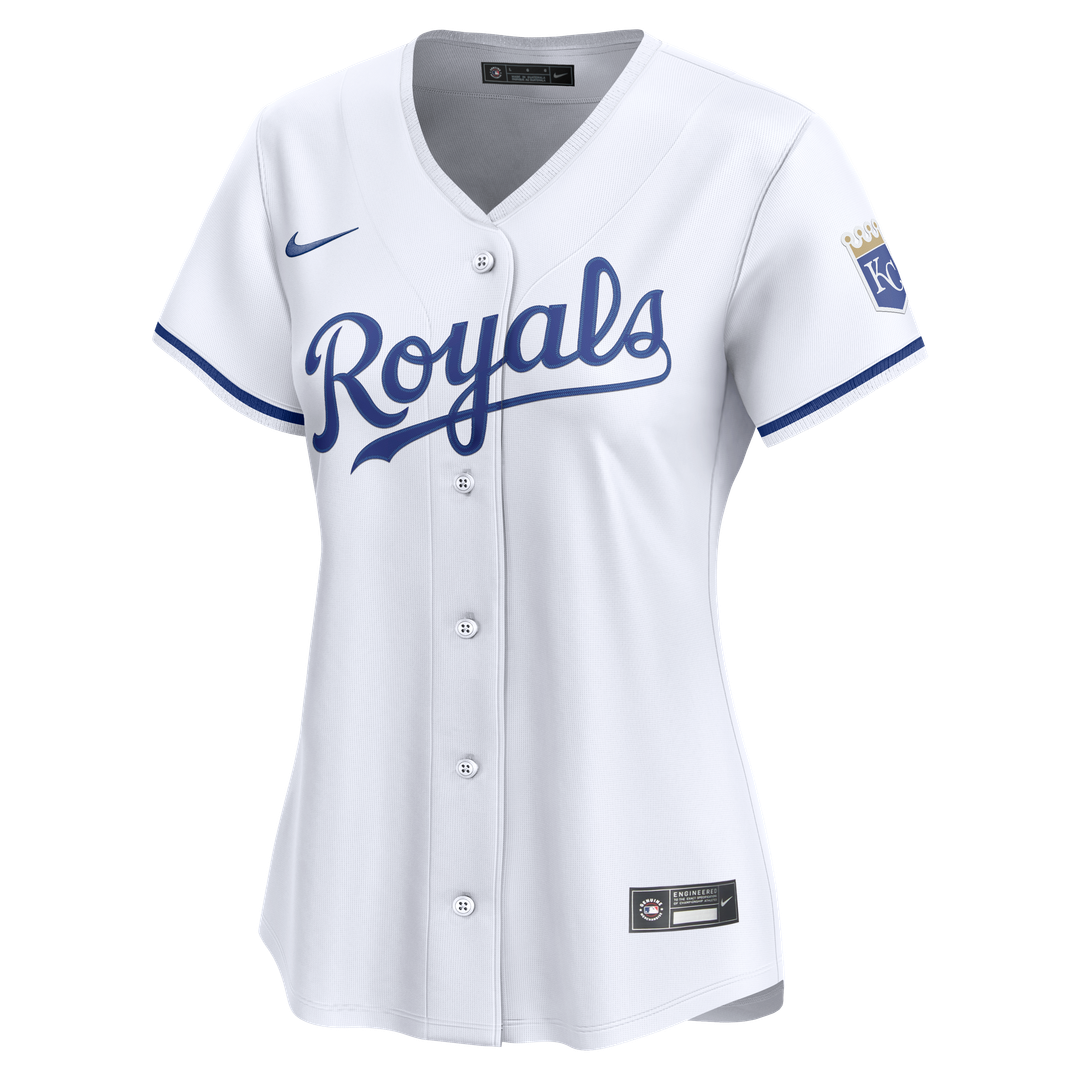 Kansas City Royals Nike Women's Home Limited Jersey - White Team Jersey Sports Fan Apparel