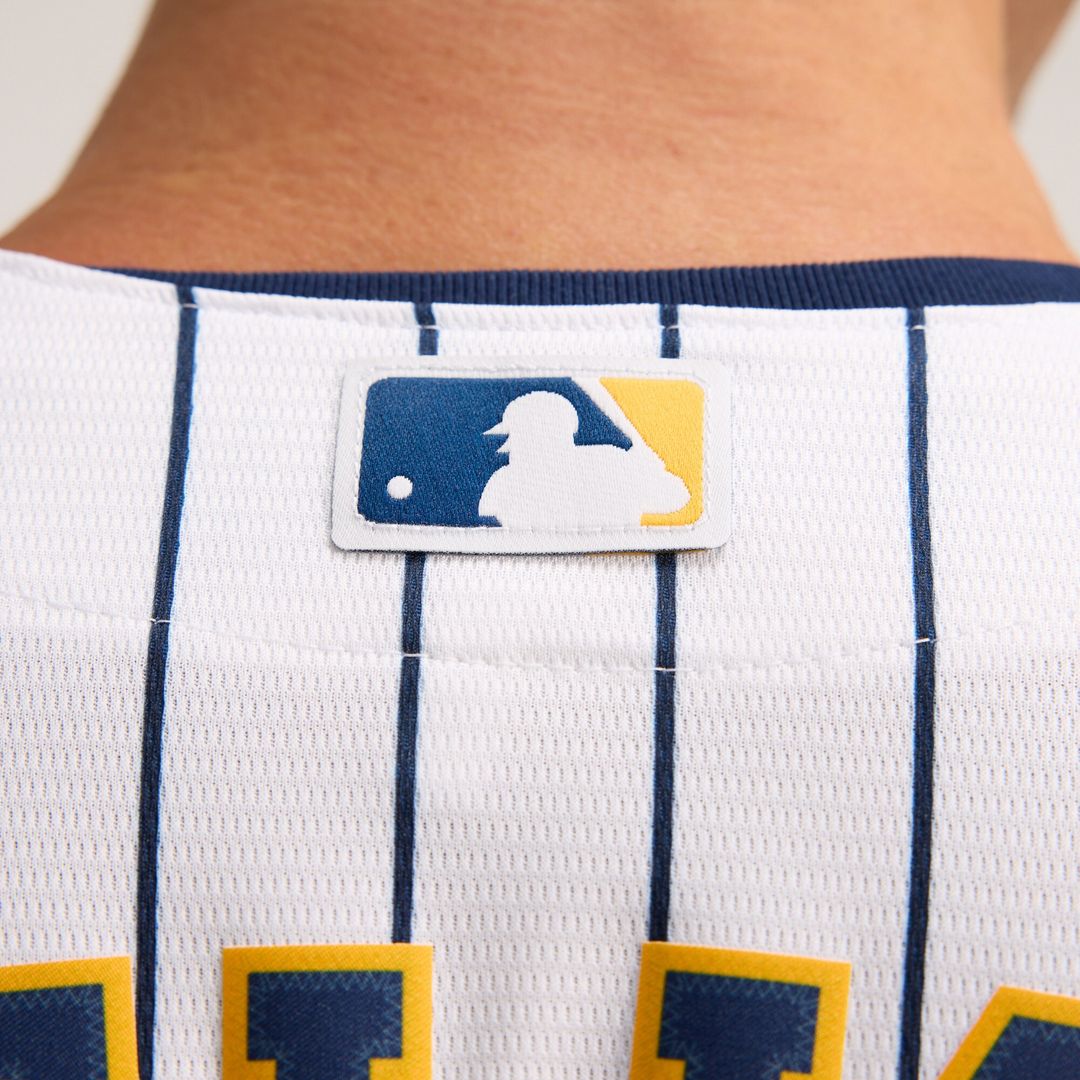 Milwaukee Brewers Christian Yelich Nike Alternate Replica Player Jersey - White Team Jersey Sports Fan Apparel