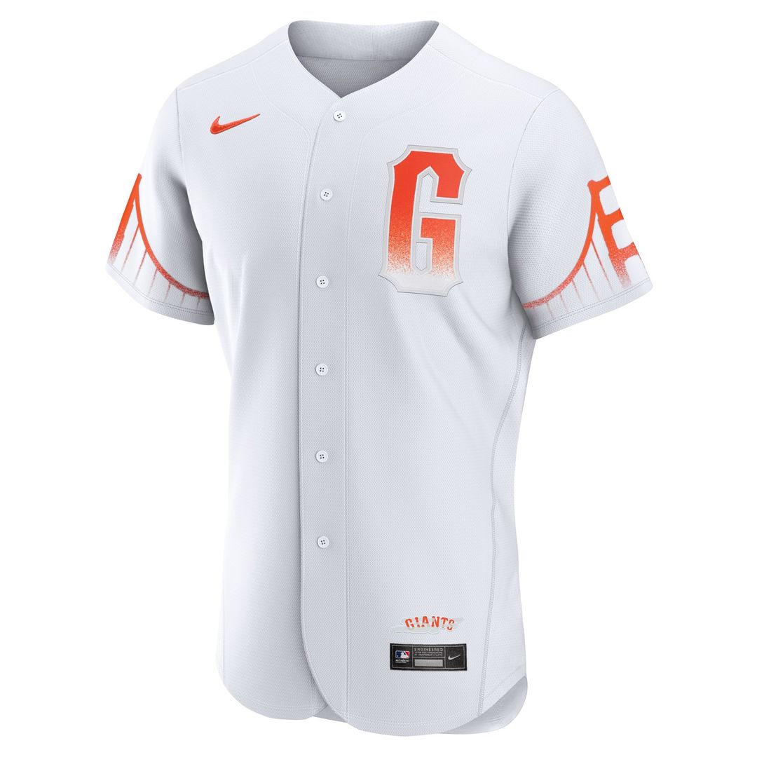 San Francisco Giants Nike City Connect Authentic Jersey - White Team Jersey Sports Fan Apparel