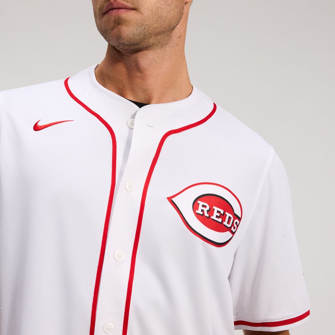Cincinnati Reds Nike Home Limited Jersey - White Team Jersey Sports Fan Apparel