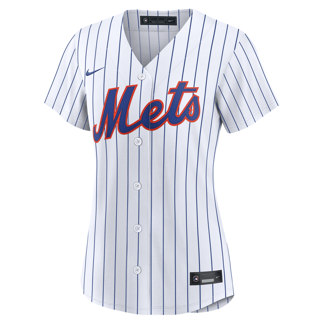 New York Mets AJ Ewing Nike Women's Home Replica Jersey - White Team Jersey Sports Fan Apparel