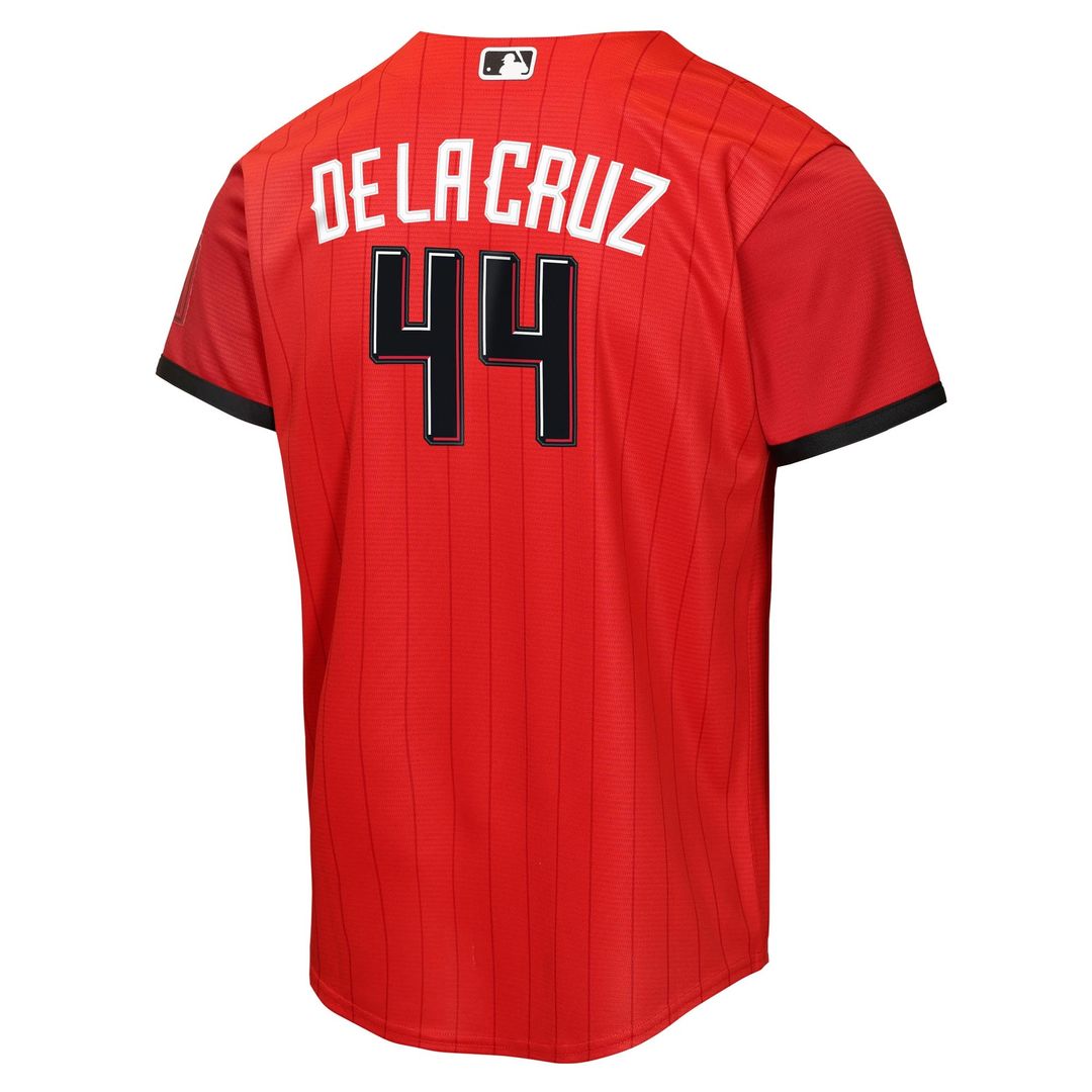 Cincinnati Reds Elly De La Cruz Nike Youth 2026 City Connect Stadium Jersey - Red Team Jersey Sports Fan Apparel