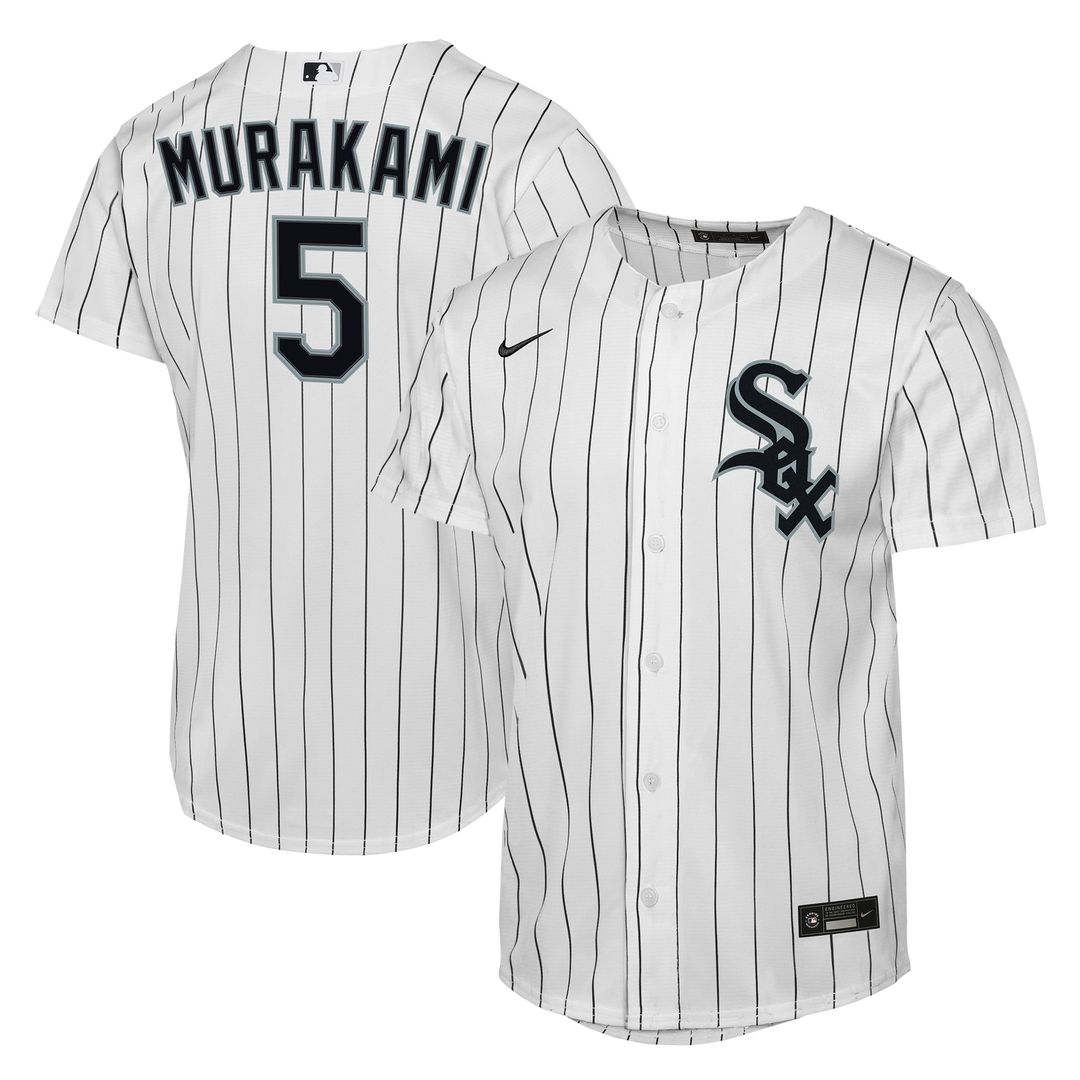 Chicago White Sox Munetaka Murakami Nike Youth Home Replica Jersey - White Team Jersey Sports Fan Apparel