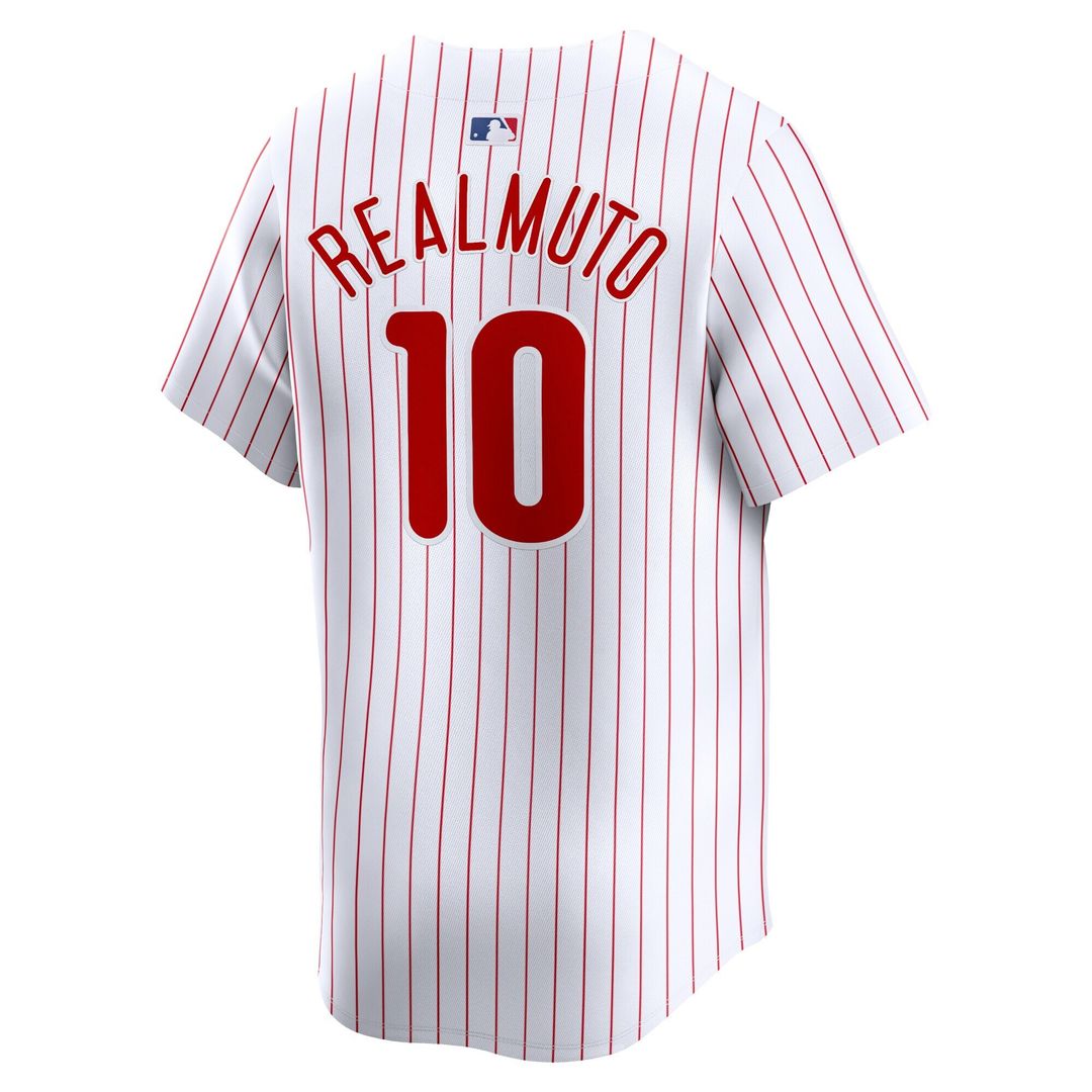 Philadelphia Phillies J.T. Realmuto Nike Home Limited Player Jersey - White Team Jersey Sports Fan Apparel