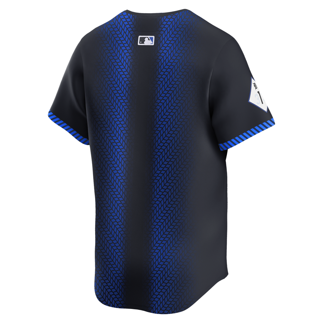 Detroit Tigers Nike City Connect Limited Jersey - Blue Team Jersey Sports Fan Apparel
