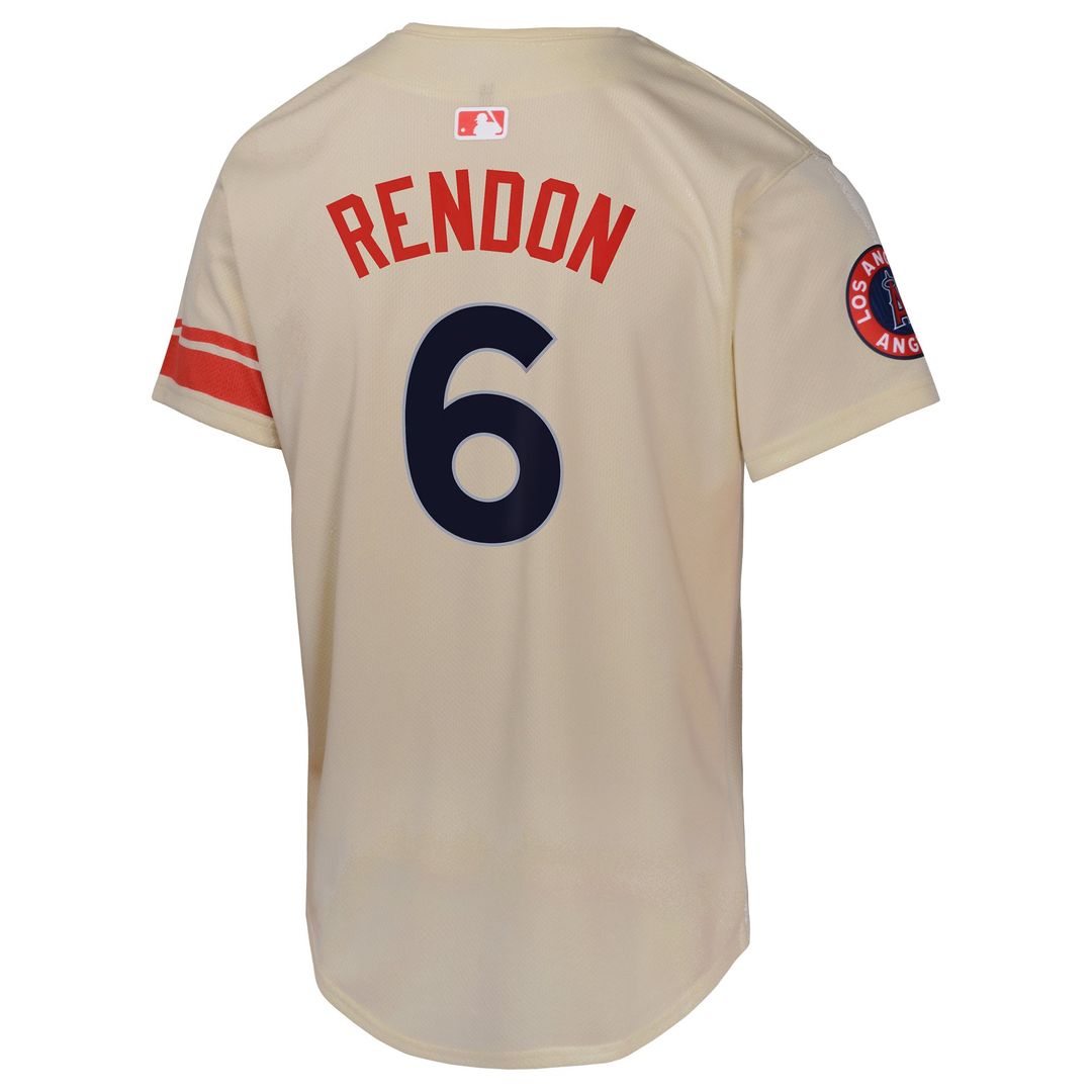 Los Angeles Angels Anthony Rendon Nike Youth City Connect Limited Player Jersey - Cream Team Jersey Sports Fan Apparel