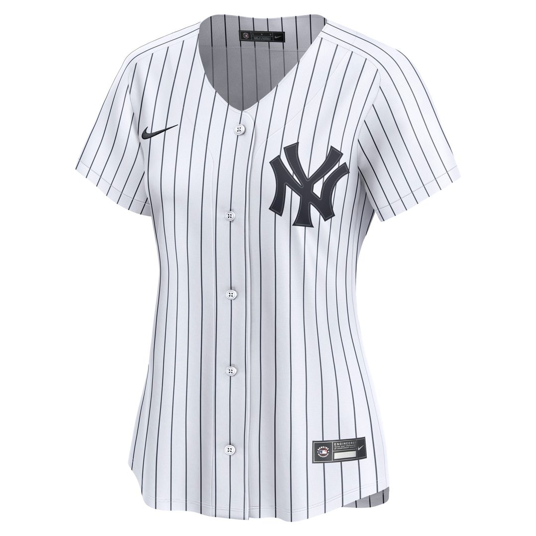 New York Yankees Nike Women's Home Limited Custom Jersey - White Team Jersey Sports Fan Apparel