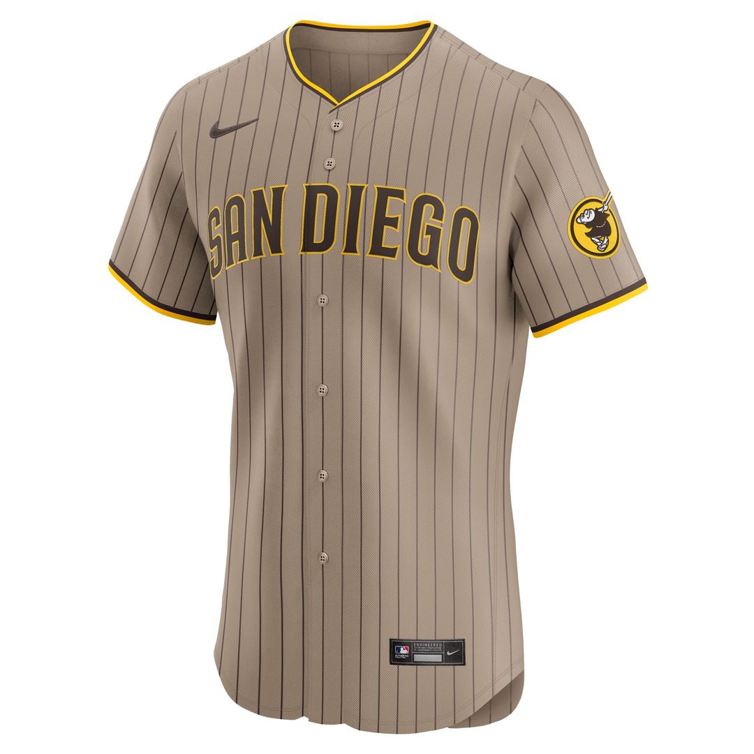 San Diego Padres Fernando Tatis Jr. Nike Alternate Elite Jersey - Sand Team Jersey Sports Fan Apparel