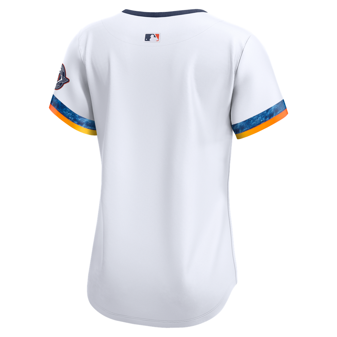 Houston Astros Nike Women's 2025 City Connect Limited Jersey - White Team Jersey Sports Fan Apparel