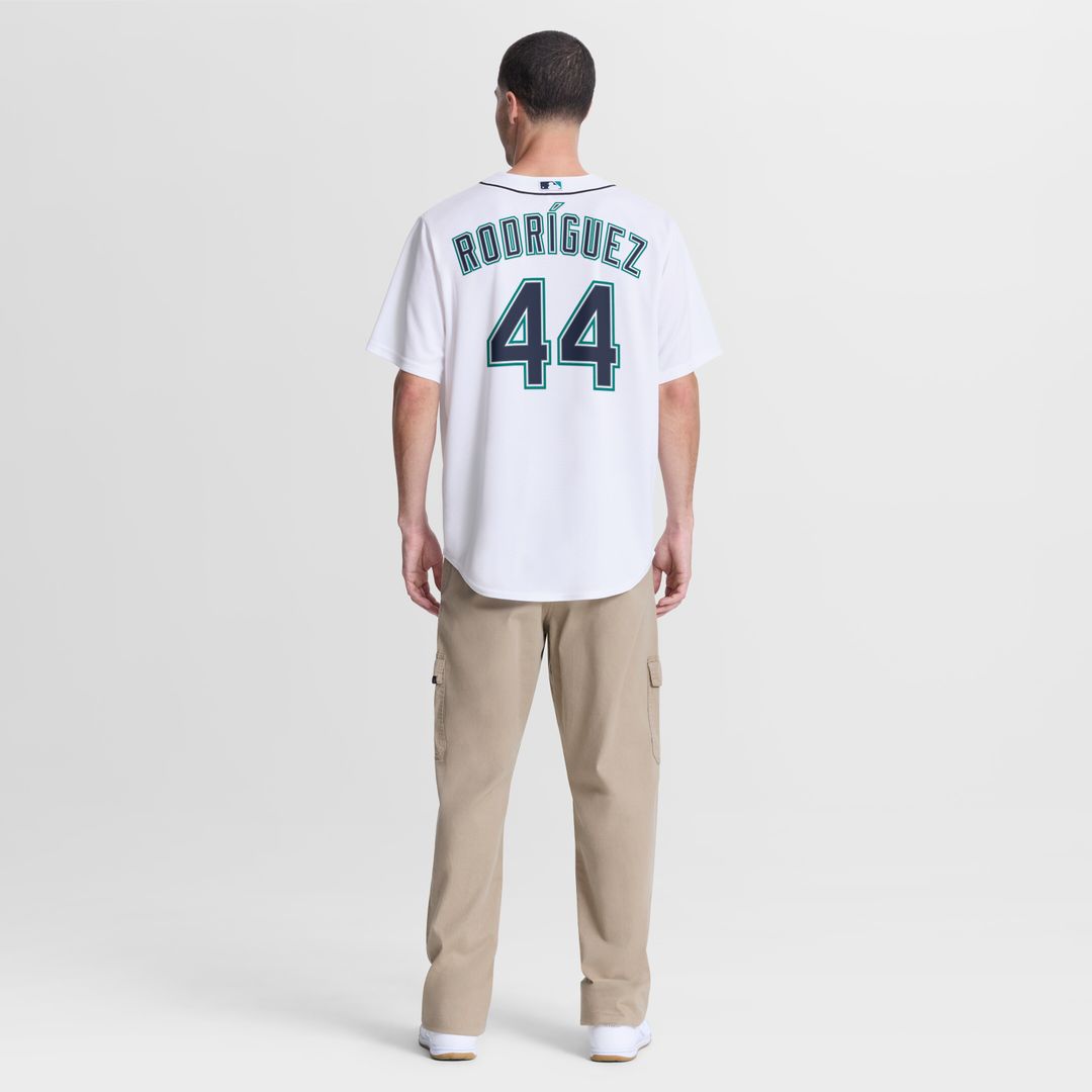 Seattle Mariners Julio Rodríguez Nike Home Replica Jersey - White Team Jersey Sports Fan Apparel