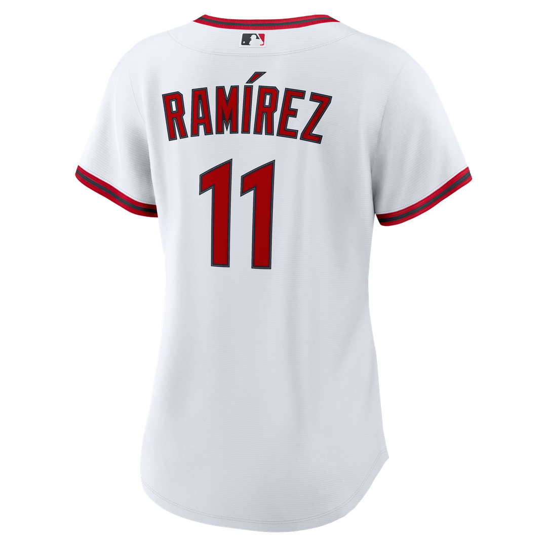 Cleveland Guardians José Ramírez Nike Women's Home Replica Jersey - White Team Jersey Sports Fan Apparel