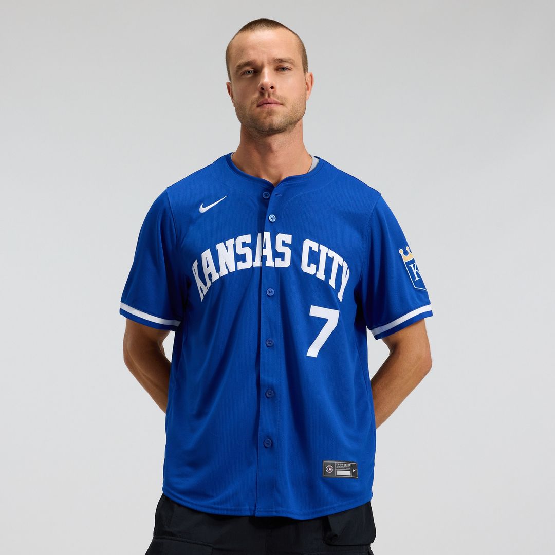 Kansas City Royals Bobby Witt Jr. Nike Alternate 2 Limited Player Jersey - Royal Team Jersey Sports Fan Apparel