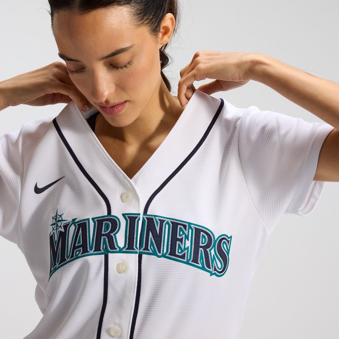 Seattle Mariners Cal Raleigh Nike Women's Home Replica Jersey - White Team Jersey Sports Fan Apparel