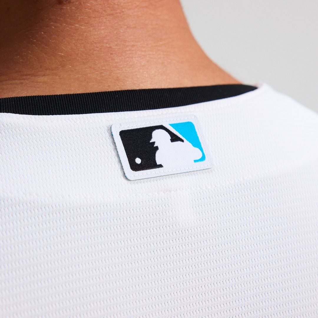 Miami Marlins Nike Home Replica Team Jersey - White Team Jersey Sports Fan Apparel