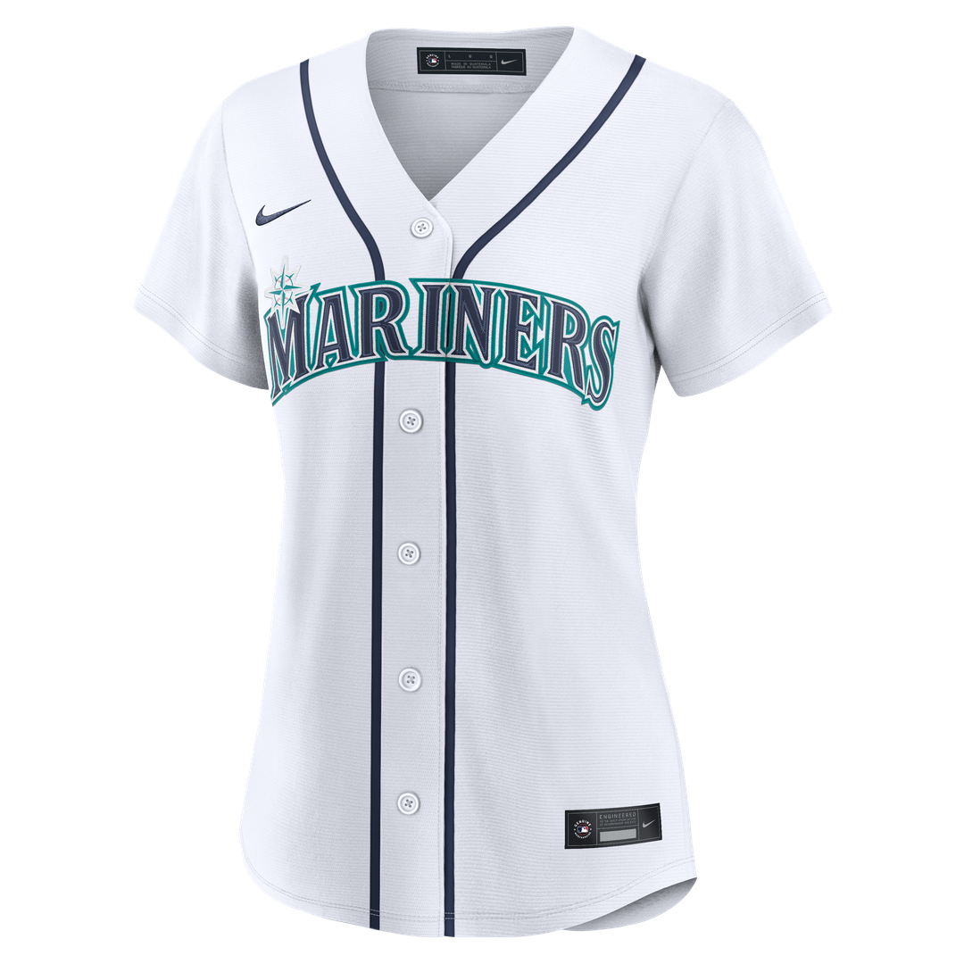 Seattle Mariners Cole Young Nike Women's Home Replica Jersey - White Team Jersey Sports Fan Apparel