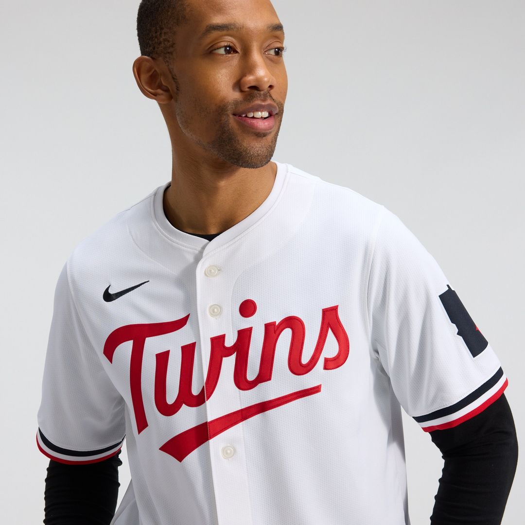 Minnesota Twins Nike Home Limited Jersey - White Team Jersey Sports Fan Apparel