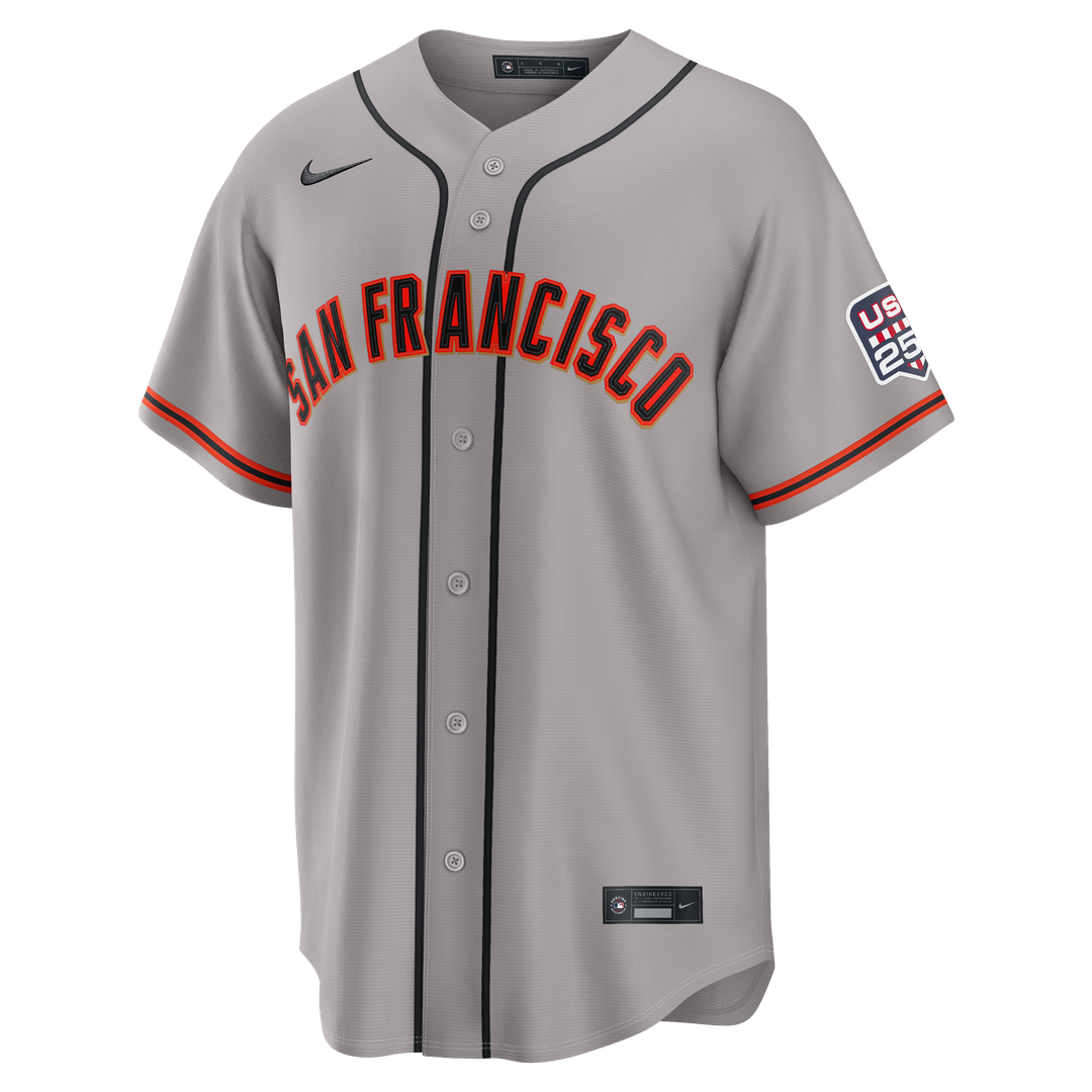 San Francisco Giants Jung Hoo Lee Nike USA 250 Fourth of July Road Stadium Jersey - Gray Team Jersey Sports Fan Apparel