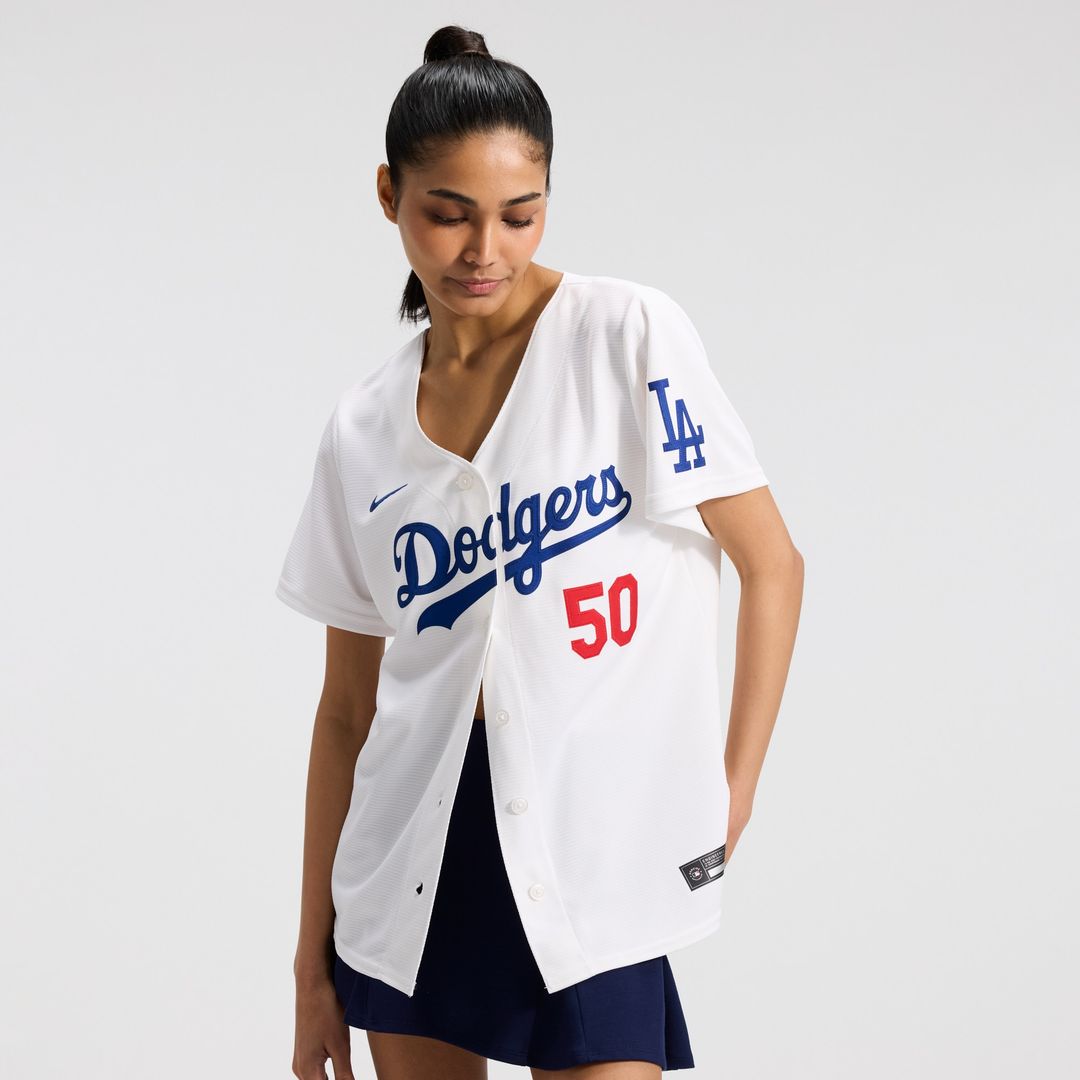 Los Angeles Dodgers Mookie Betts Nike Women's Home Stadium Jersey - White Team Jersey Sports Fan Apparel