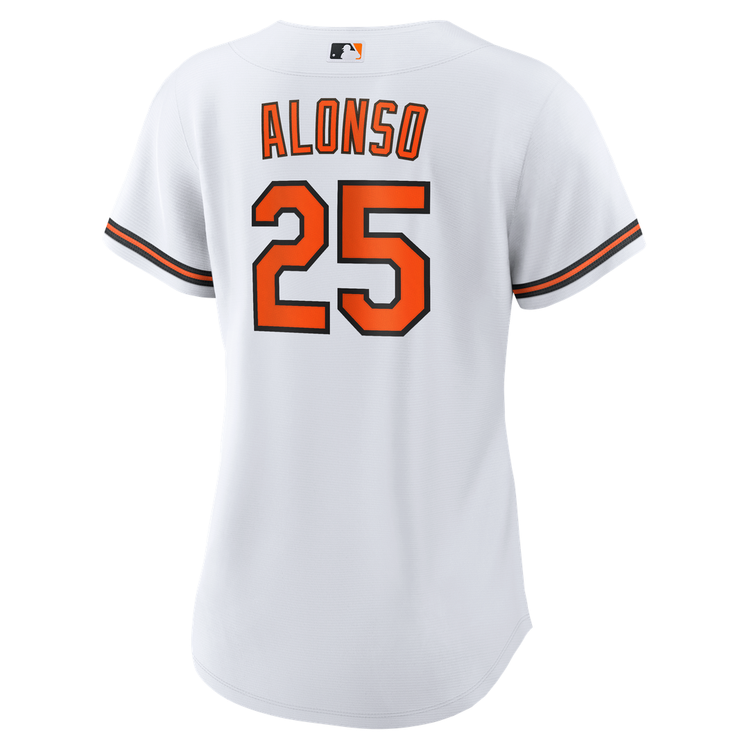 Baltimore Orioles Pete Alonso Nike Women's Home Replica Jersey - White Team Jersey Sports Fan Apparel