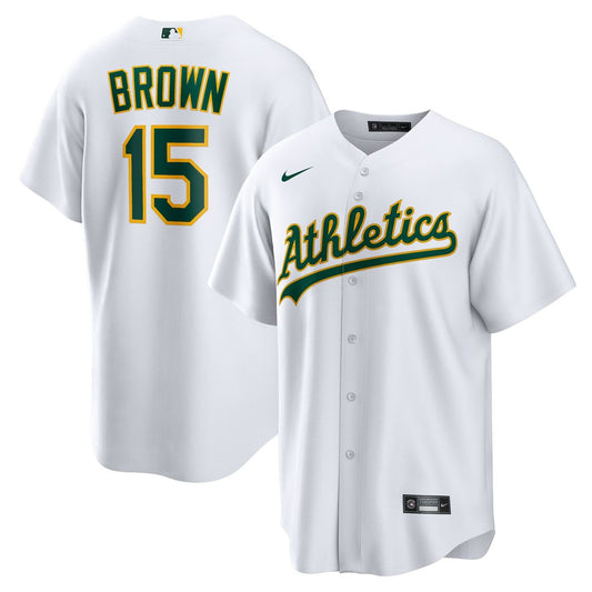 Athletics Seth Brown Nike Home Replica Jersey - White Team Jersey Sports Fan Apparel