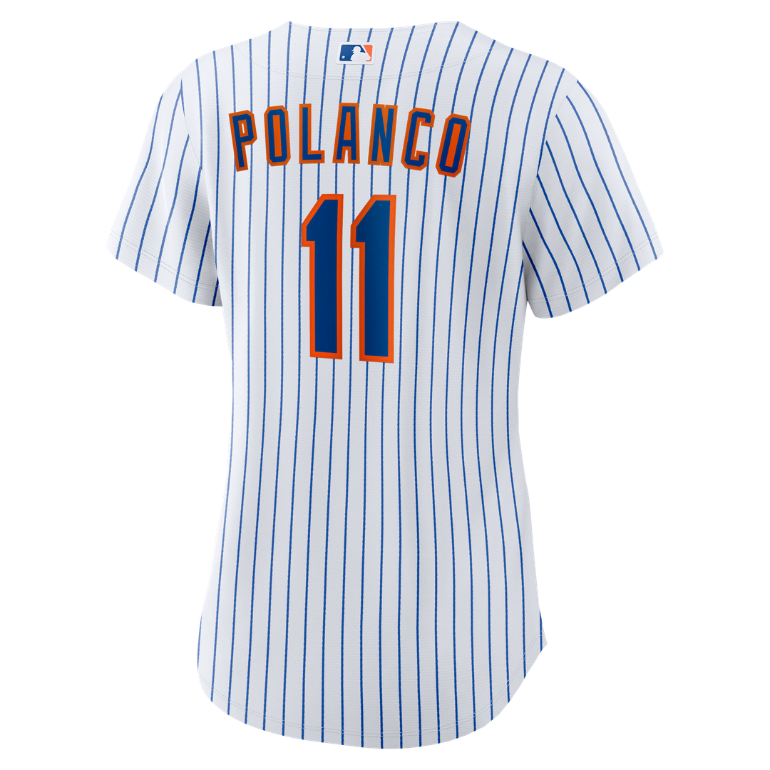 New York Mets Jorge Polanco Nike Women's Home Replica Jersey - White Team Jersey Sports Fan Apparel