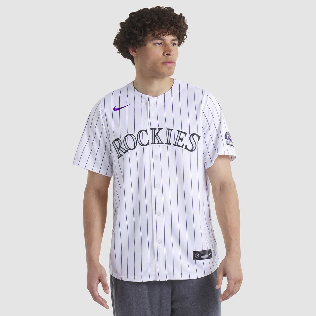 Colorado Rockies Nike Home Limited Player Jersey - White Team Jersey Sports Fan Apparel