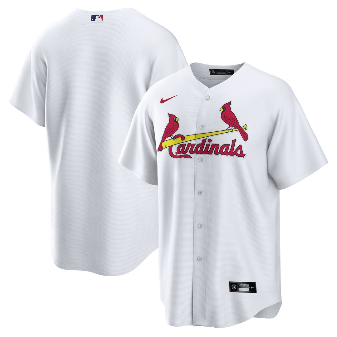 St. Louis Cardinals Nike Home Blank Replica Jersey - White Team Jersey Sports Fan Apparel