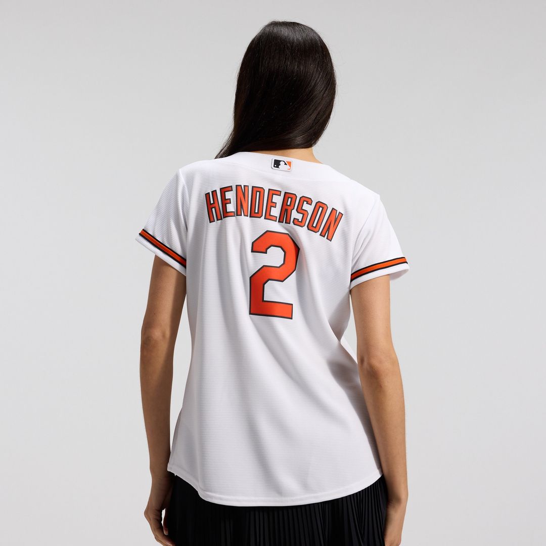 Baltimore Orioles Gunnar Henderson Nike Women's Replica Player Jersey - White Team Jersey Sports Fan Apparel