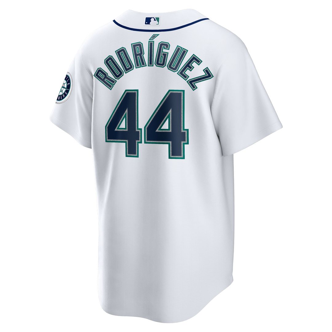 Seattle Mariners Julio Rodríguez Nike Home Replica Jersey - White Team Jersey Sports Fan Apparel