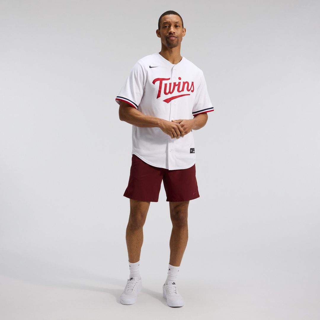 Minnesota Twins Nike Home Replica Team Jersey - White Team Jersey Sports Fan Apparel
