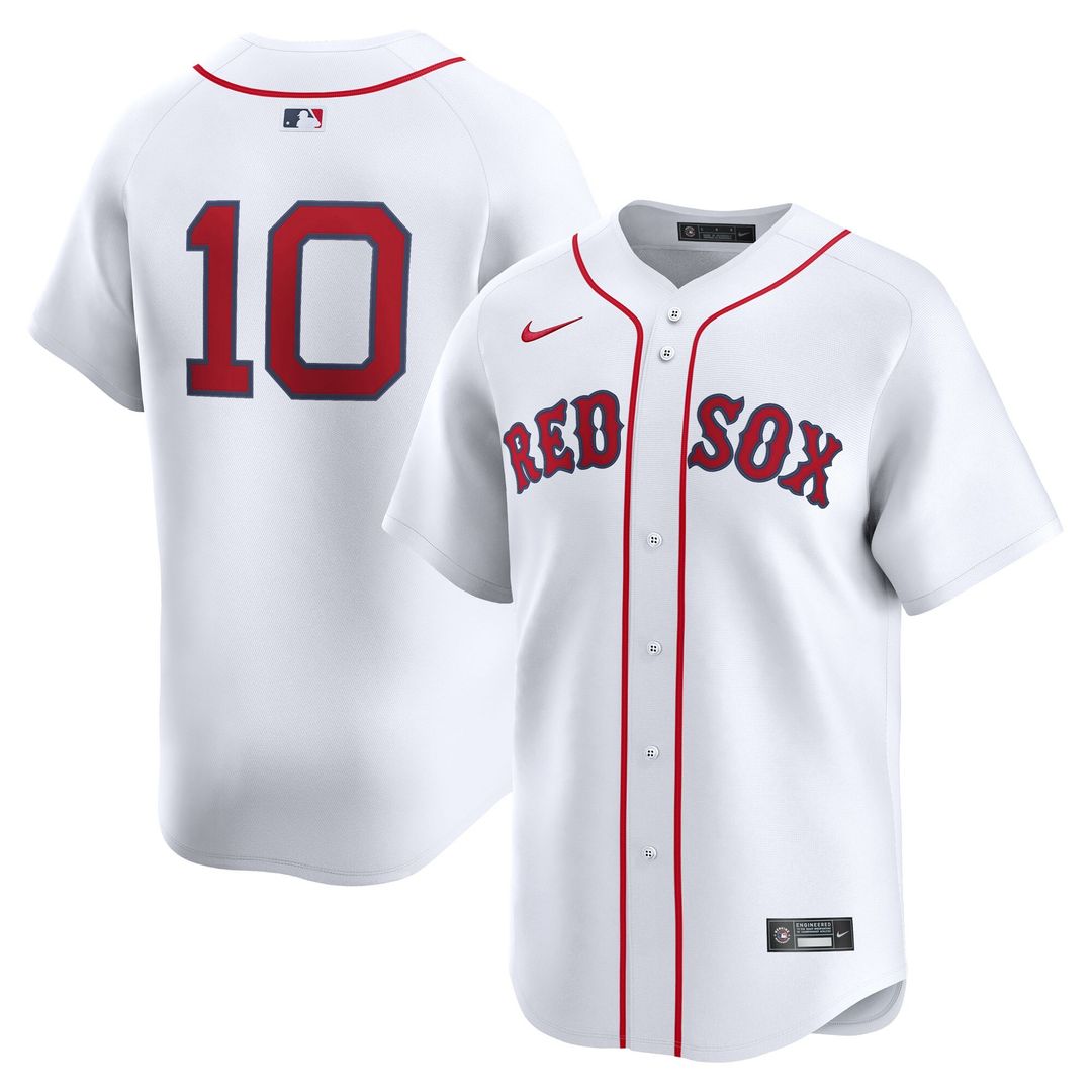 Boston Red Sox Trevor Story Nike Home Limited Player Jersey - White Team Jersey Sports Fan Apparel