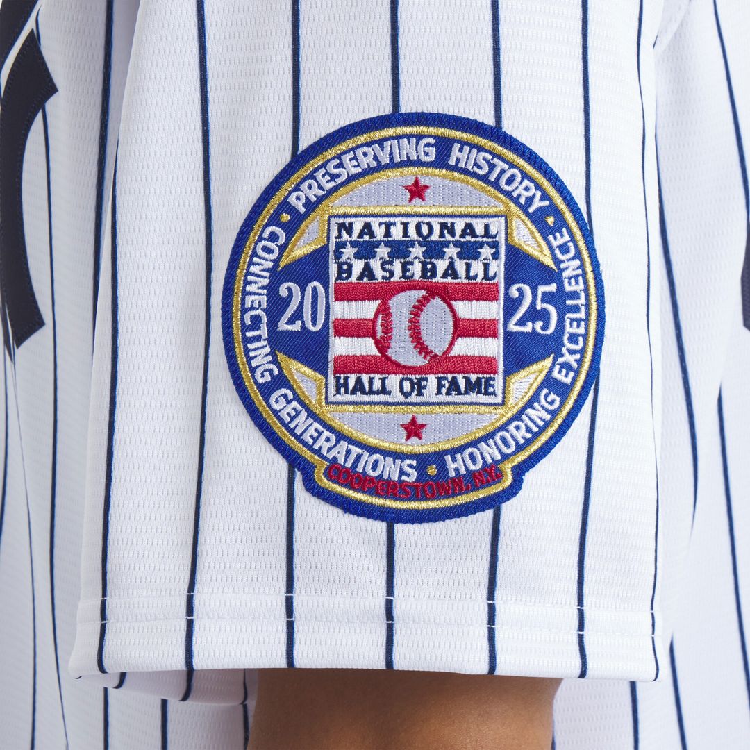 New York Yankees CC Sabathia Nike 2025 Baseball Hall of Fame Name & Number Retired Replica Jersey - White Team Jersey Sports Fan Apparel